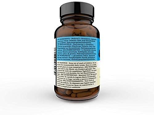 Youth & Earth Liposomal Reduced L'Glutathione Capsules