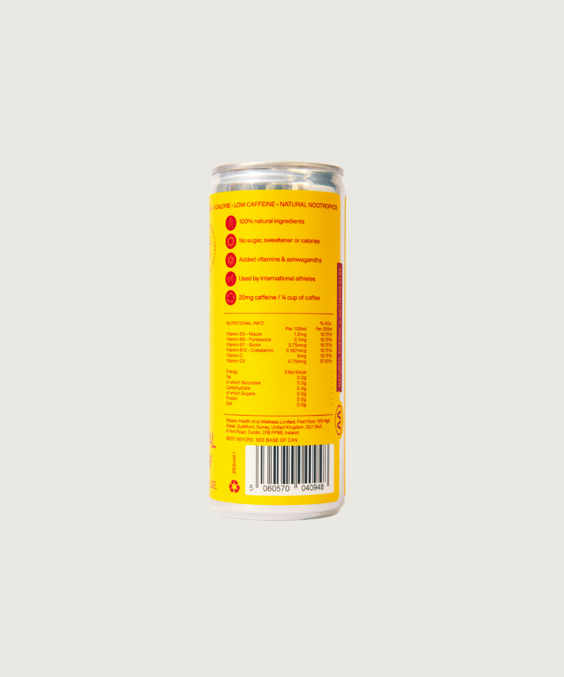 MISSION Natural Energy (Lemon & Ginseng) Multipack