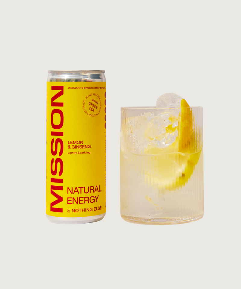 MISSION Natural Energy (Lemon & Ginseng) Multipack
