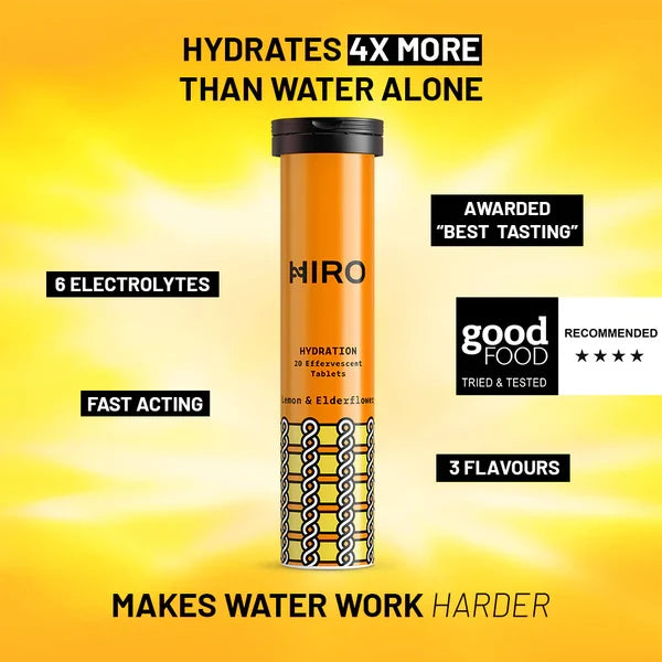 Hiro Hydration Tablets (Lemon & Elderflower)