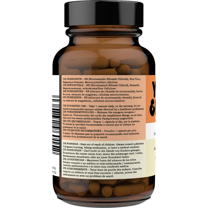 NR Delayed Release Capsules (β-Nicotinamide Riboside Chloride) – 300mg x 30 Capsules