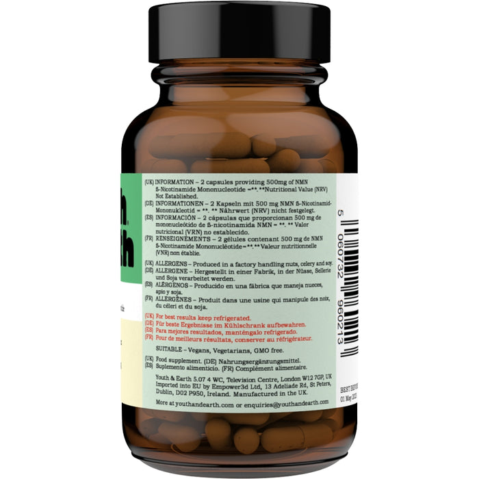 NMN Delayed Release Capsules – 250mg x 60 Capsules