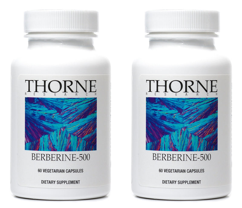 THORNE BERBERINE-500 (Pack of 2) – 60 Capsules Each