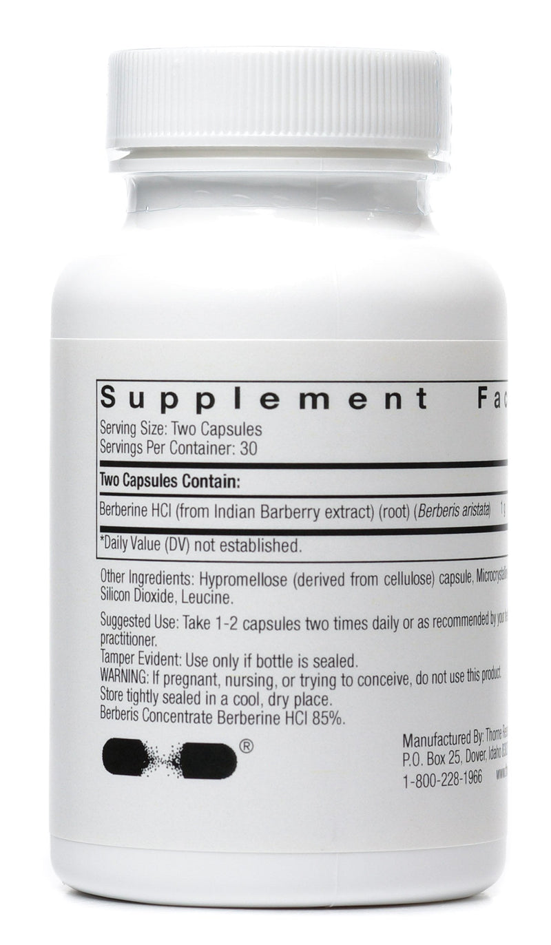 THORNE BERBERINE-500 (Pack of 2) – 60 Capsules Each