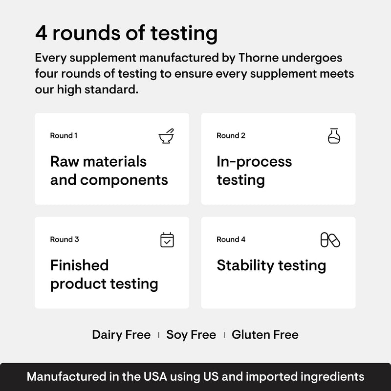 THORNE Creatine + BCAAs Powder – Peach Mango, NSF Certified for Sport – 30 Servings