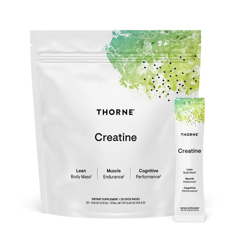 THORNE Creatine – Micronized Creatine Monohydrate Powder | 5 g per Serving | 30 Servings | NSF Certified for Sport