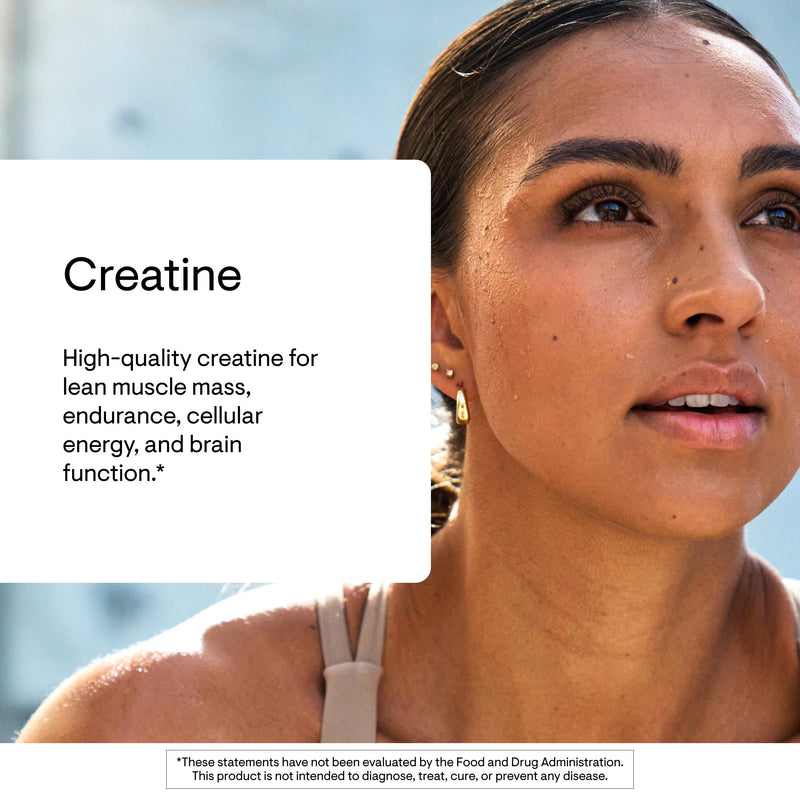 THORNE Creatine – Micronized Creatine Monohydrate Powder, Strawberry, 60 Servings | NSF Certified for Sport