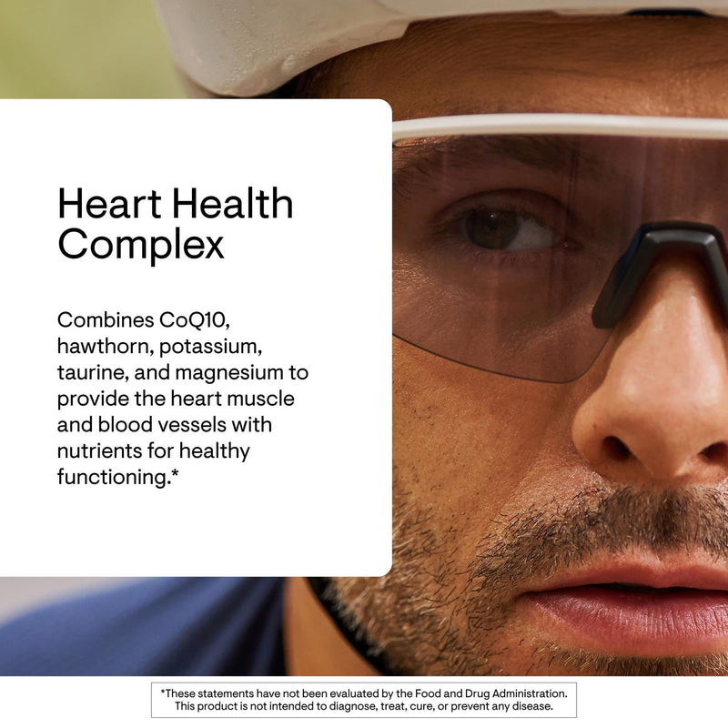 THORNE Heart Health Complex – CoQ10, Taurine & Hawthorn | 90 Capsules