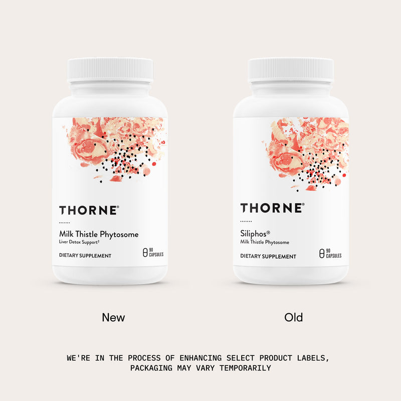 THORNE Milk Thistle Phytosome – Liver Support & Antioxidant Botanical Extract (90 Capsules)