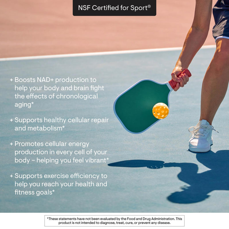 THORNE NiaCel 400 NAD Supplement – Cellular Energy & Healthy Aging (NSF Sport)