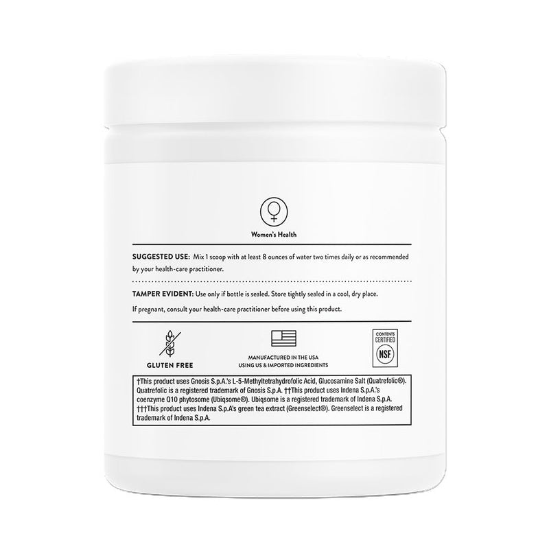 THORNE Ovarian Care – Inositol, CoQ10 & Polyphenols for Women’s Health – Mixed Berry, 7.55 oz, 60 Servings