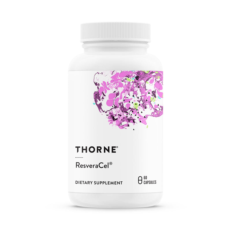 THORNE ResveraCel – Nicotinamide Riboside with Quercetin Phytosome & Resveratrol for Healthy Aging & Cellular Energy (30 Servings)