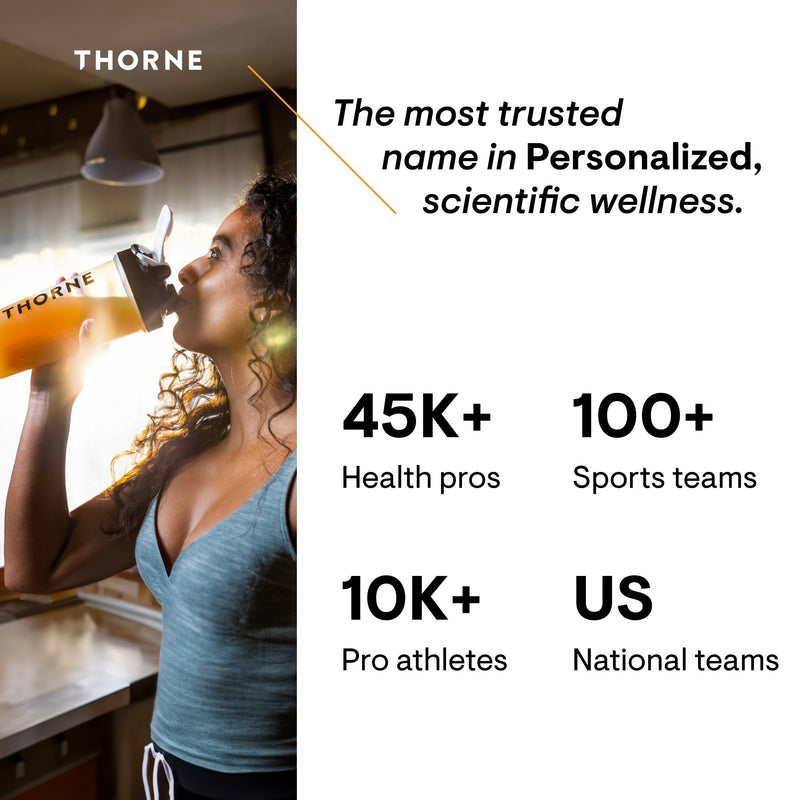 THORNE Creatine Monohydrate Powder – Pineapple Orange, 5 g/Serving, 60 Servings – NSF Certified for Sport